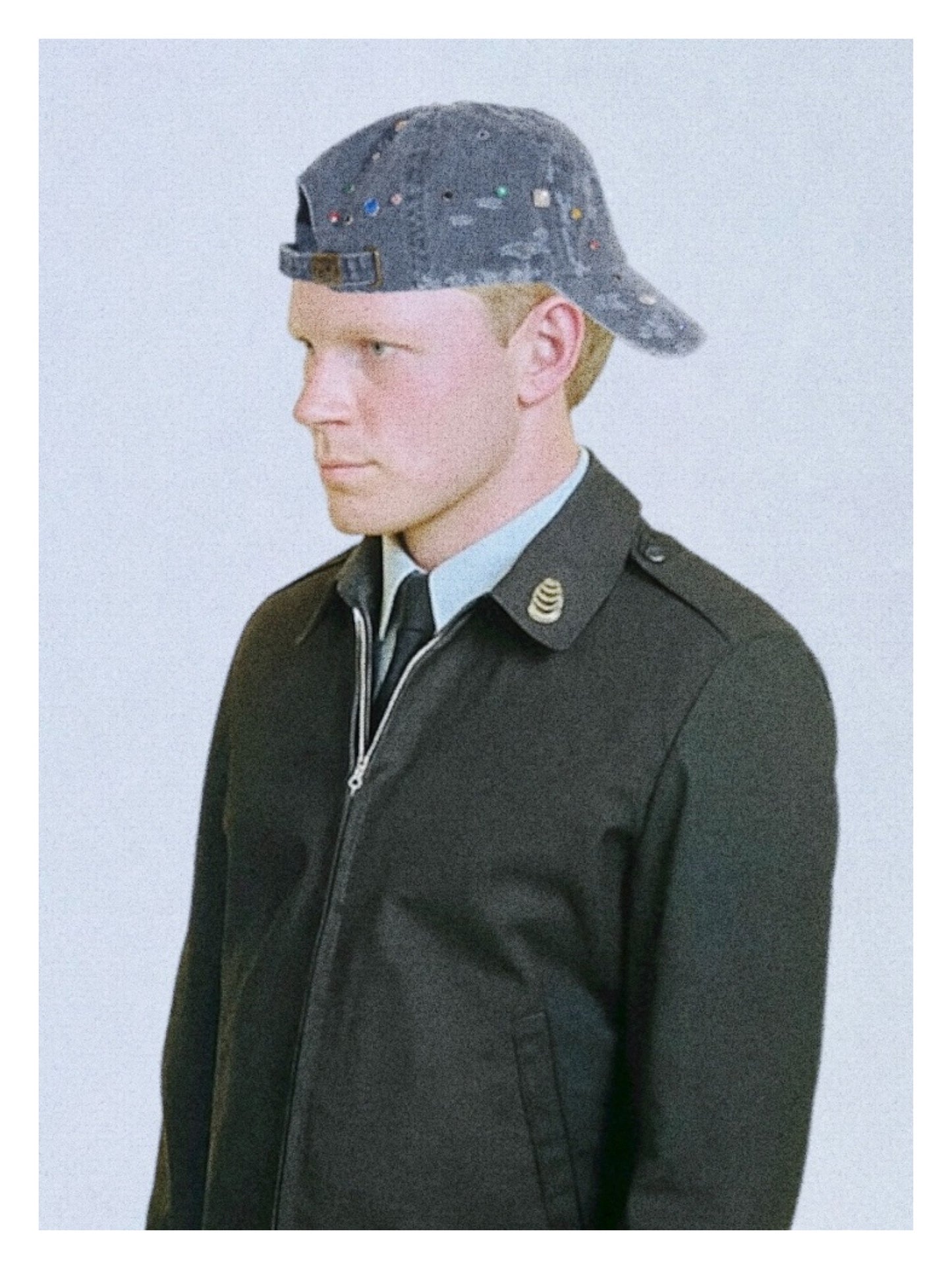 BIG N LOGO CAP - BLACK
