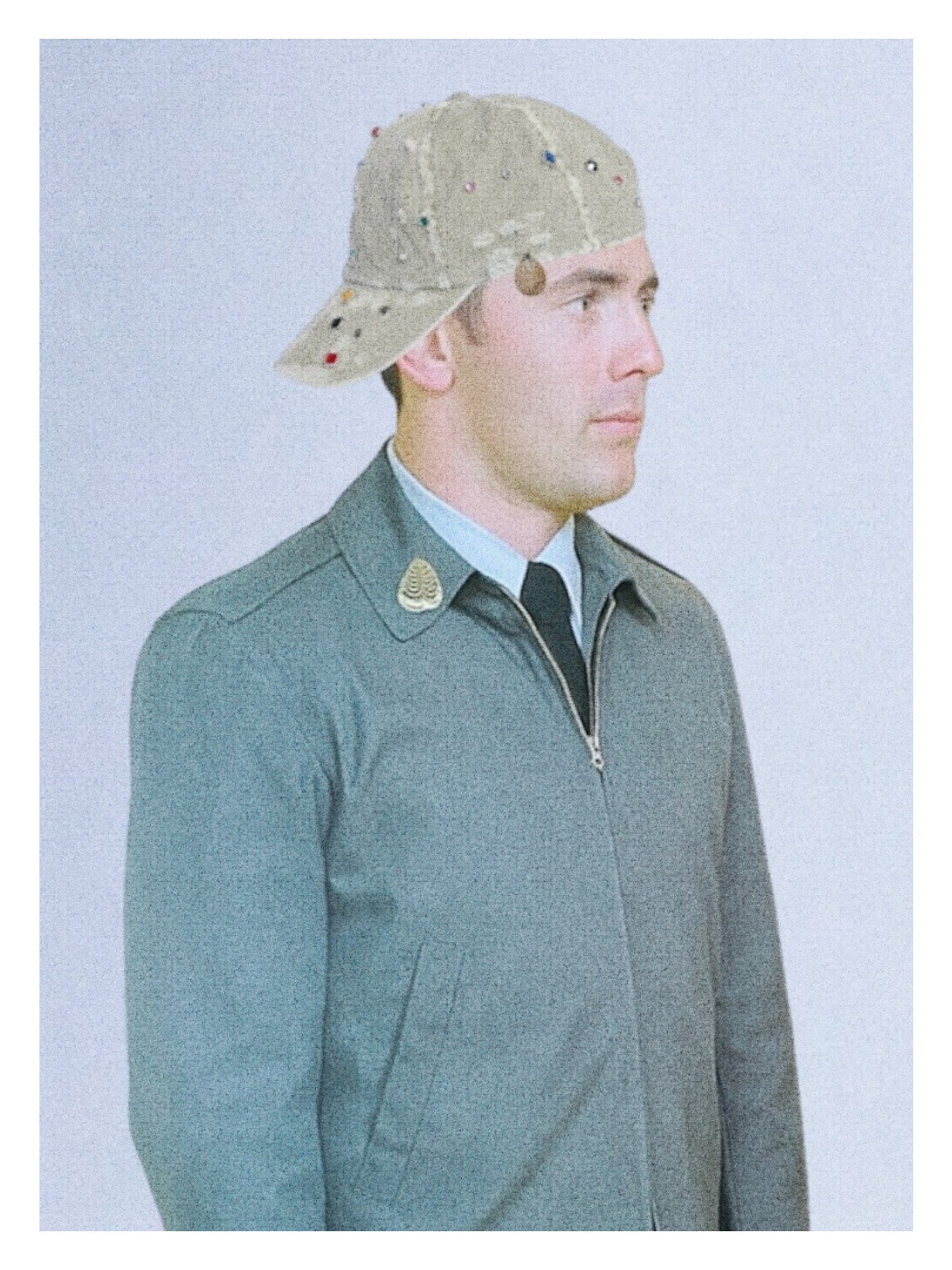 BIG N LOGO CAP - KHAKI