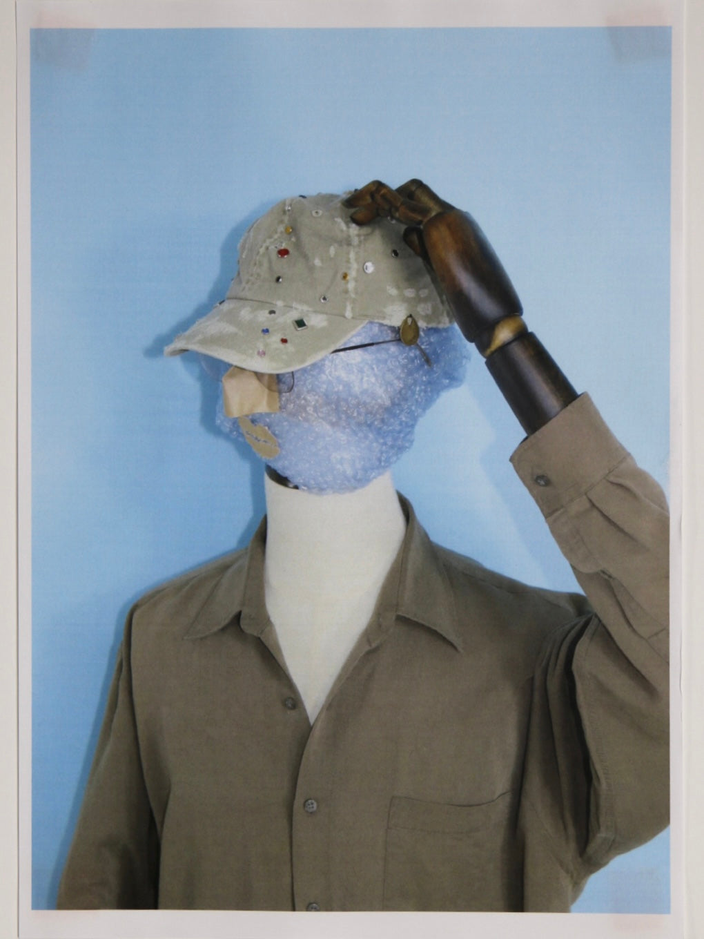 BIG N LOGO CAP - KHAKI