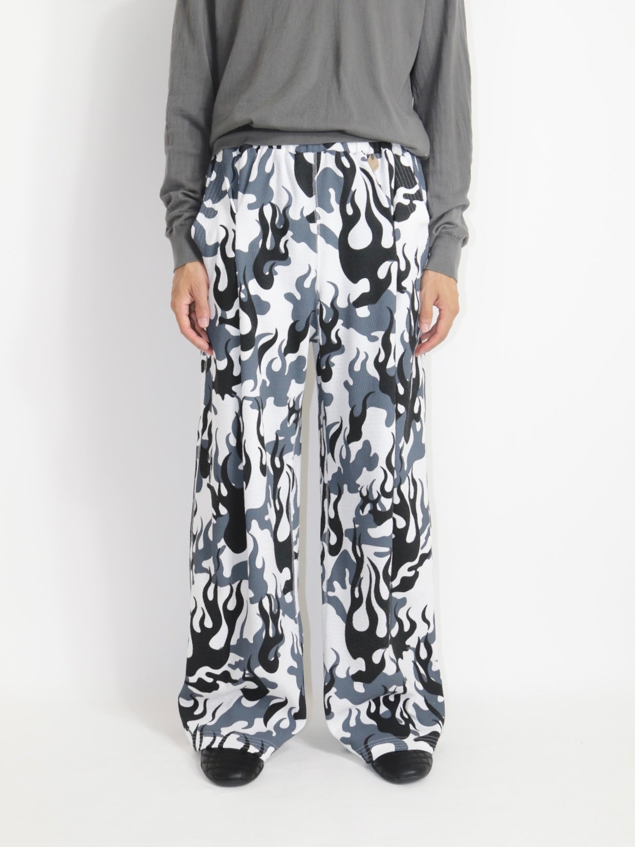 SAXPHONE PANTS FIRE CAMO - OFF
