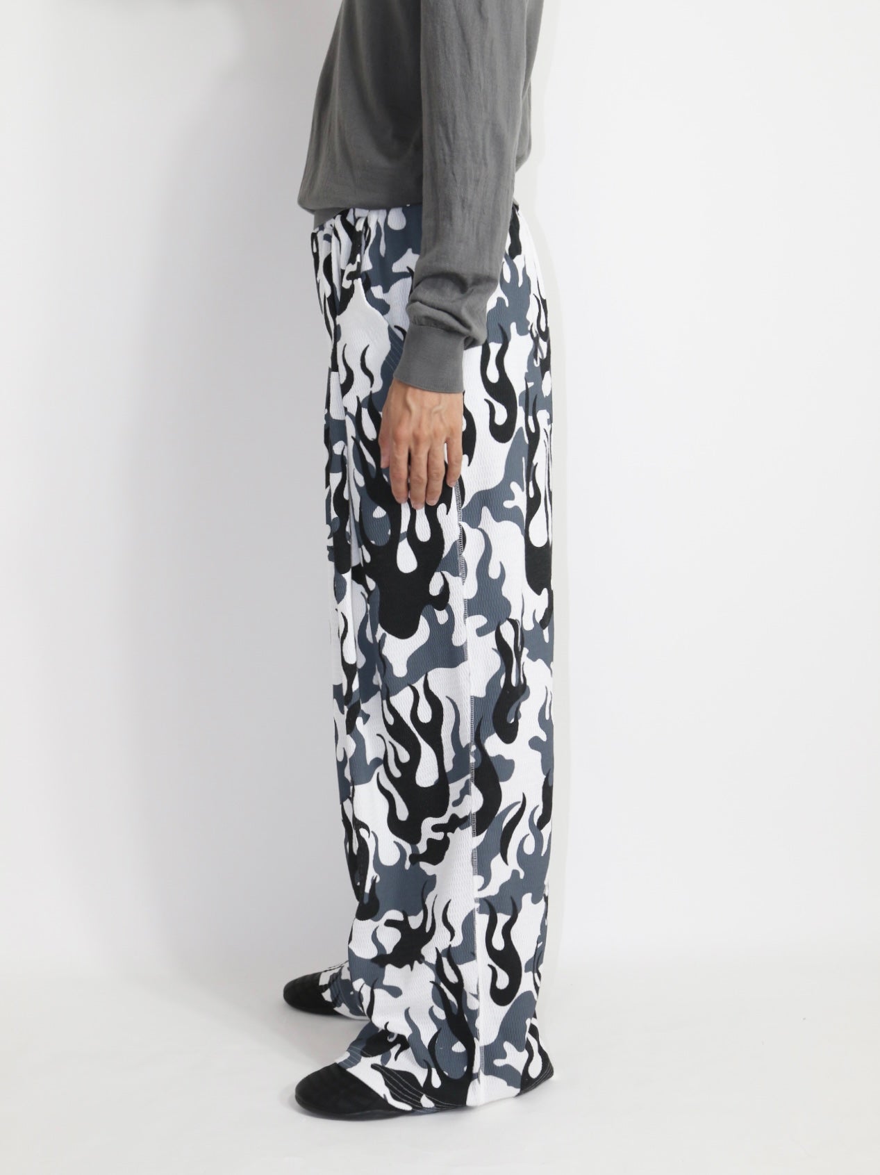 SAXPHONE PANTS FIRE CAMO - OFF