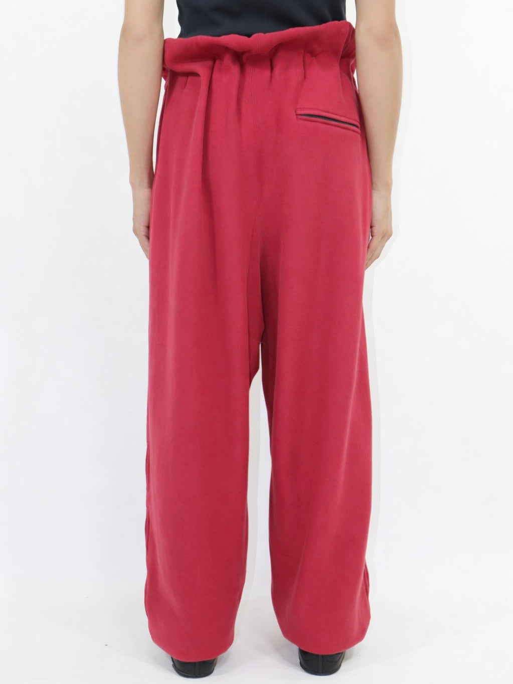 Accordion Breeze Sweat Pants - Red