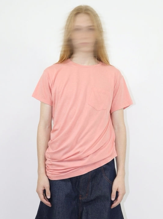 Banana Pocket Tee Solid - Pink
