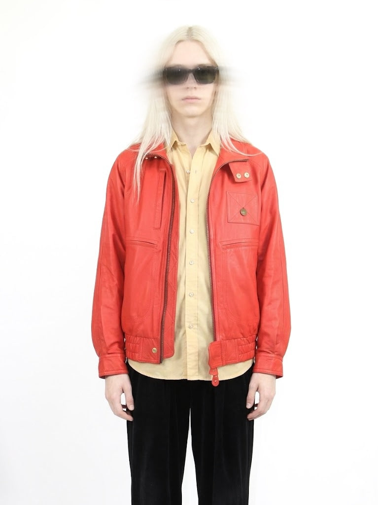 Dad Riders Jacket - Red