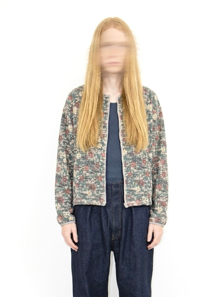Front Zip Camo - Mesh Digital Aloha - Shadow