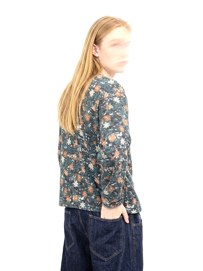 Front Zip Camo - Mesh Digital Aloha - Shadow