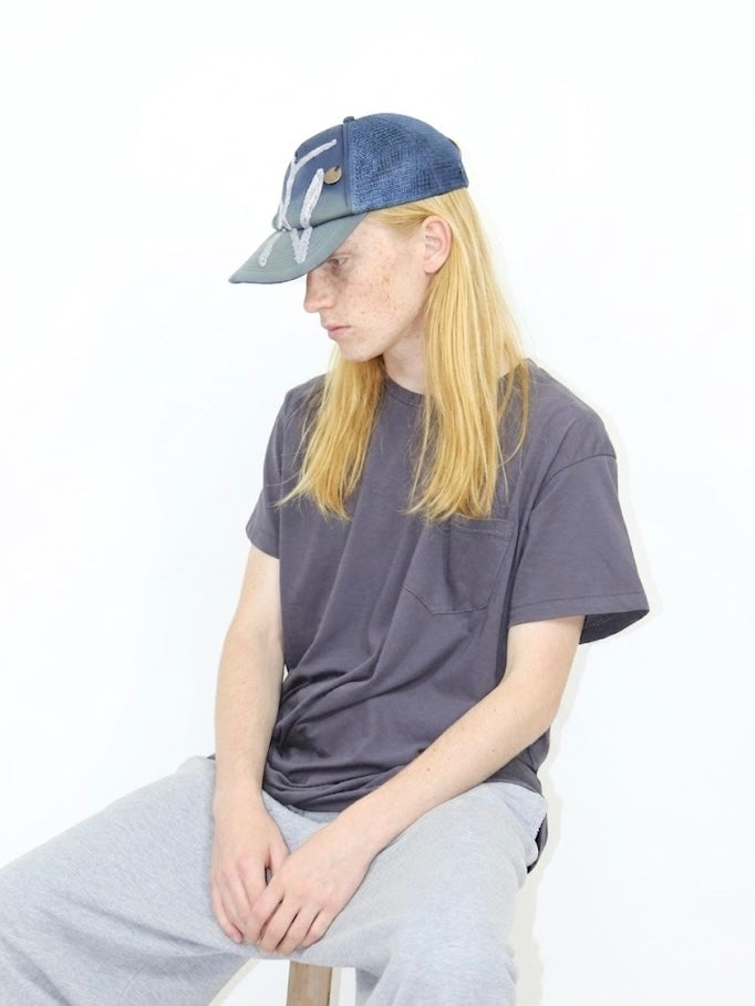 Warped Mesh Cap - NY Navy