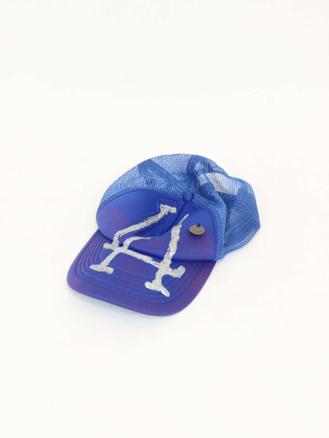 Warped Mesh Cap - LA Blue