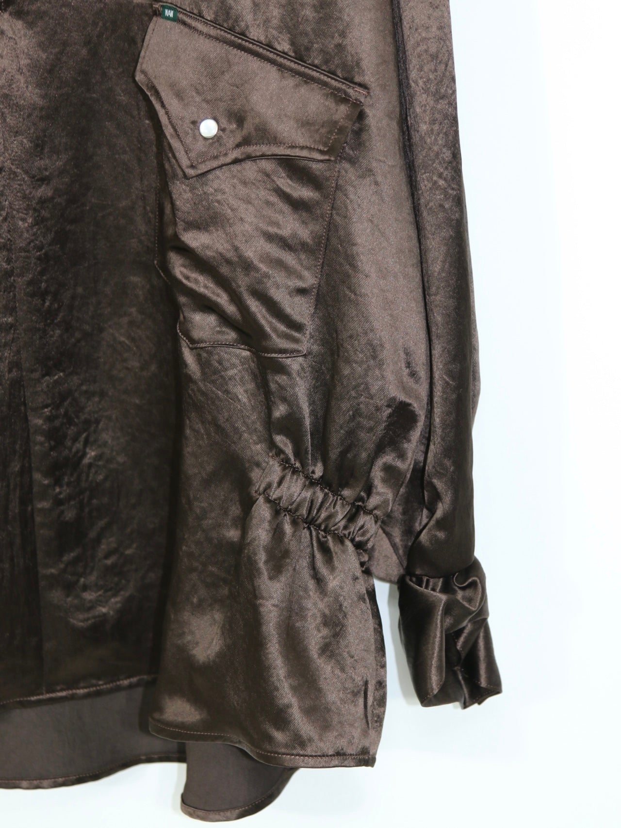 Bellows Skipper Shirts Fire - Chocolate