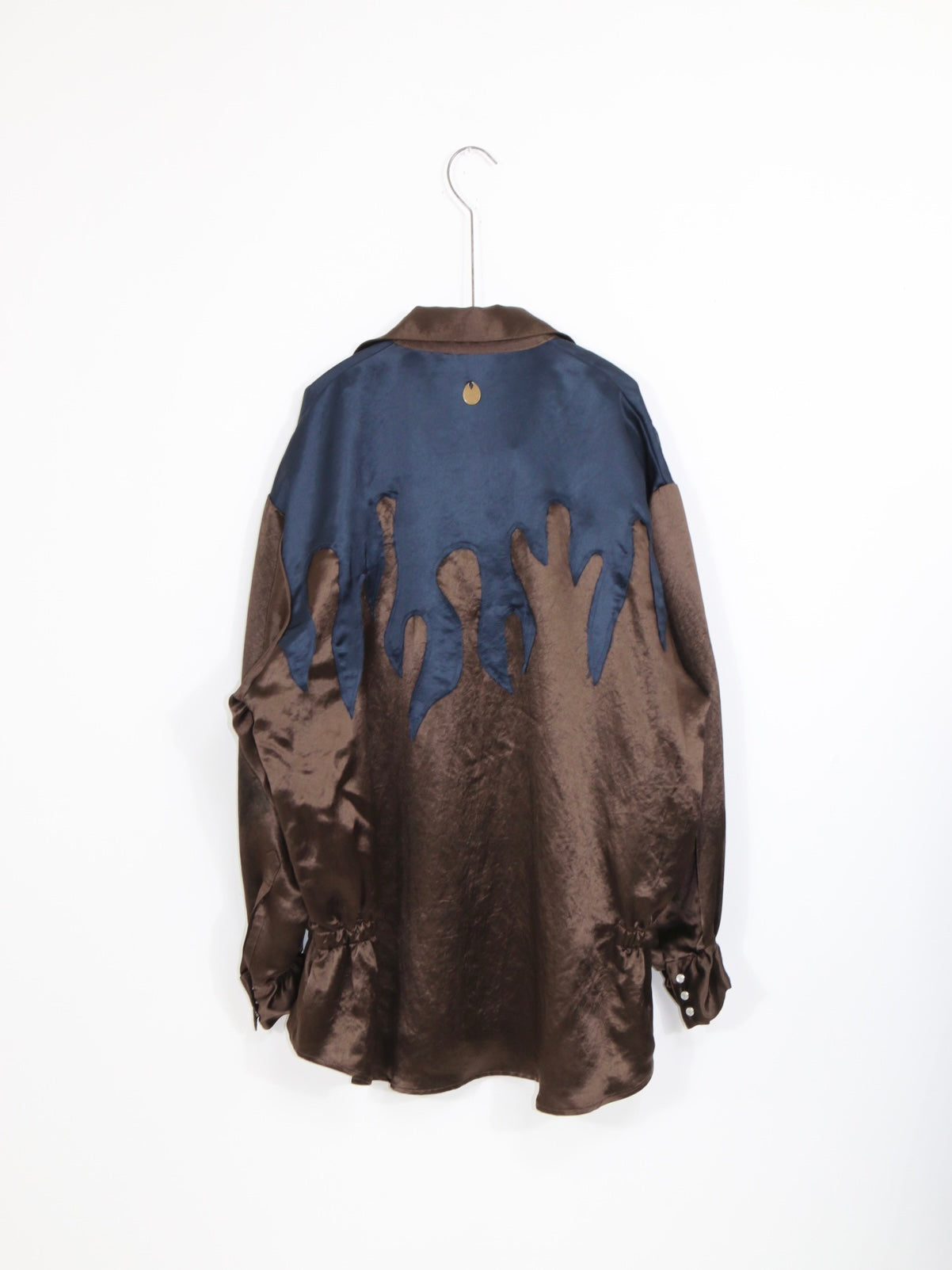 Bellows Skipper Shirts Fire - Chocolate