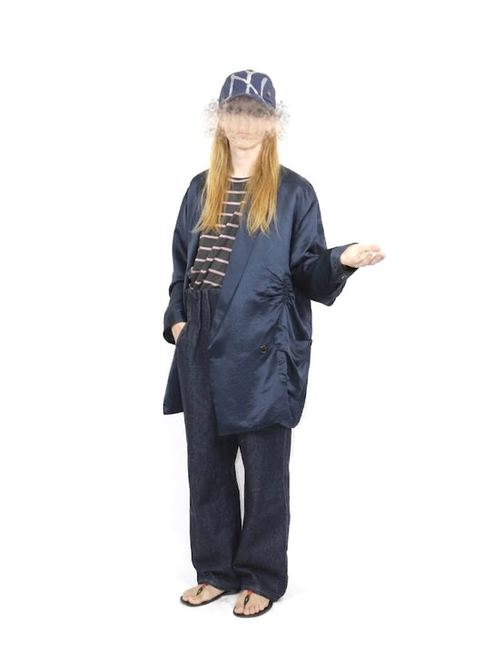 Bellows Double Jacket- Mid night