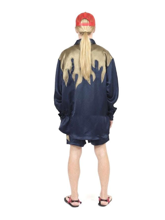 Bellows Skipper Shirts Fire - Mid night