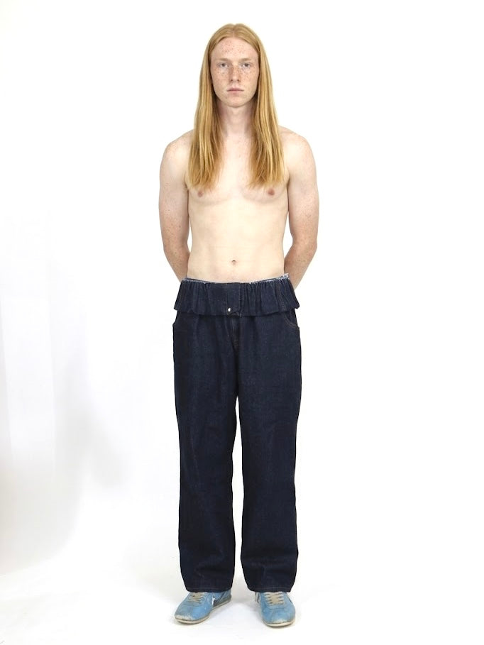 Accordion 5pkt Pants One Wash - Indigo