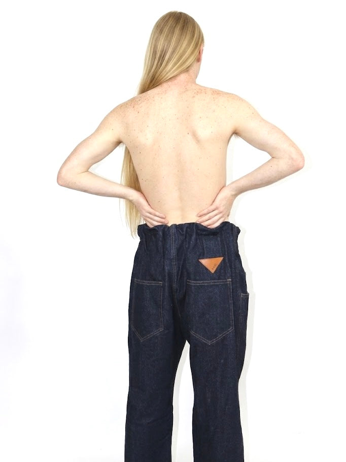 Accordion 5pkt Pants One Wash - Indigo