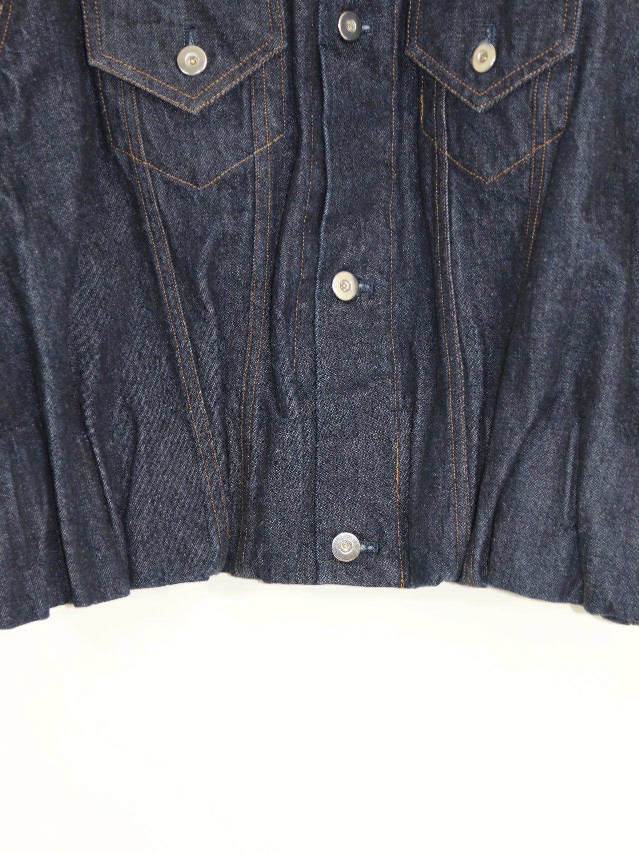 Accordion Jacket - One Wash Indigo