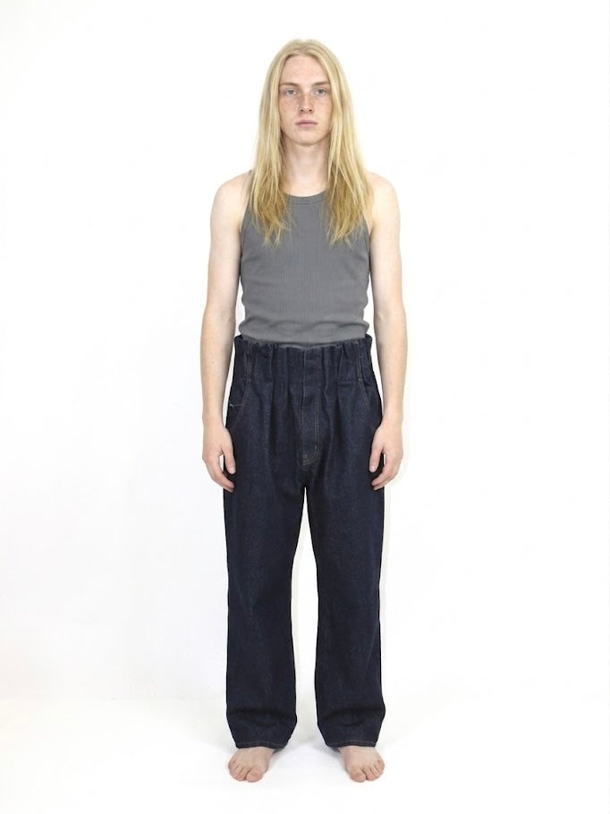 Accordion 5pkt Pants One Wash - Indigo