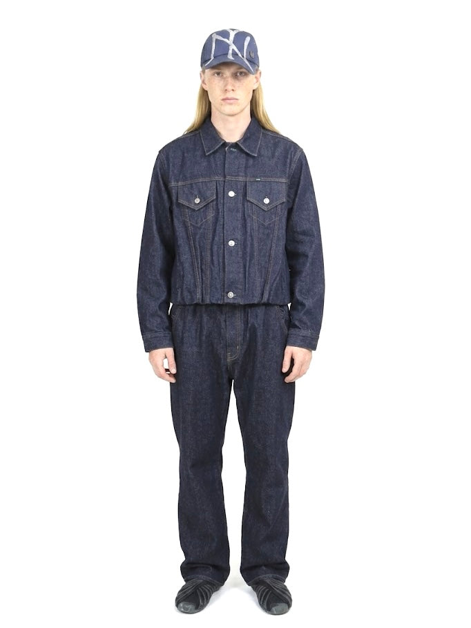 Accordion Jacket - One Wash Indigo
