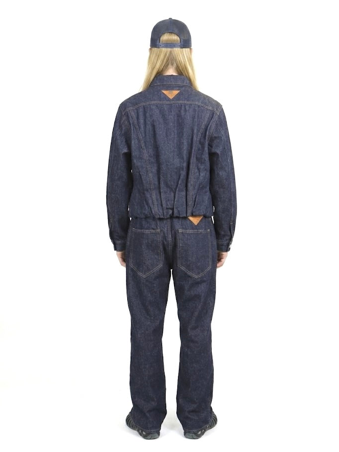 Accordion Jacket - One Wash Indigo