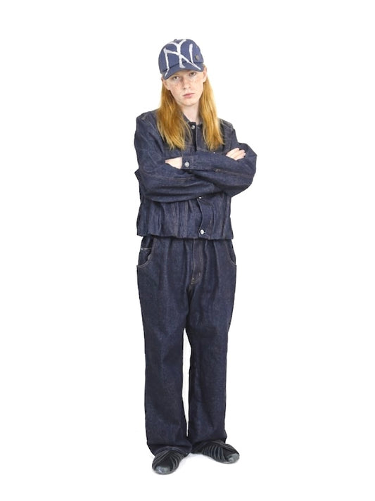 Accordion Jacket - One Wash Indigo