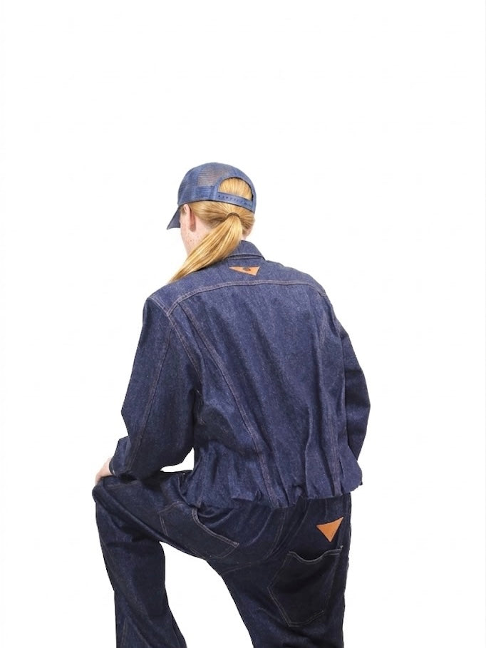 Accordion Jacket - One Wash Indigo