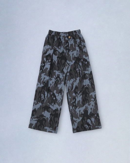 SAXPHONE PANTS FIRE CAMO - SHADOW