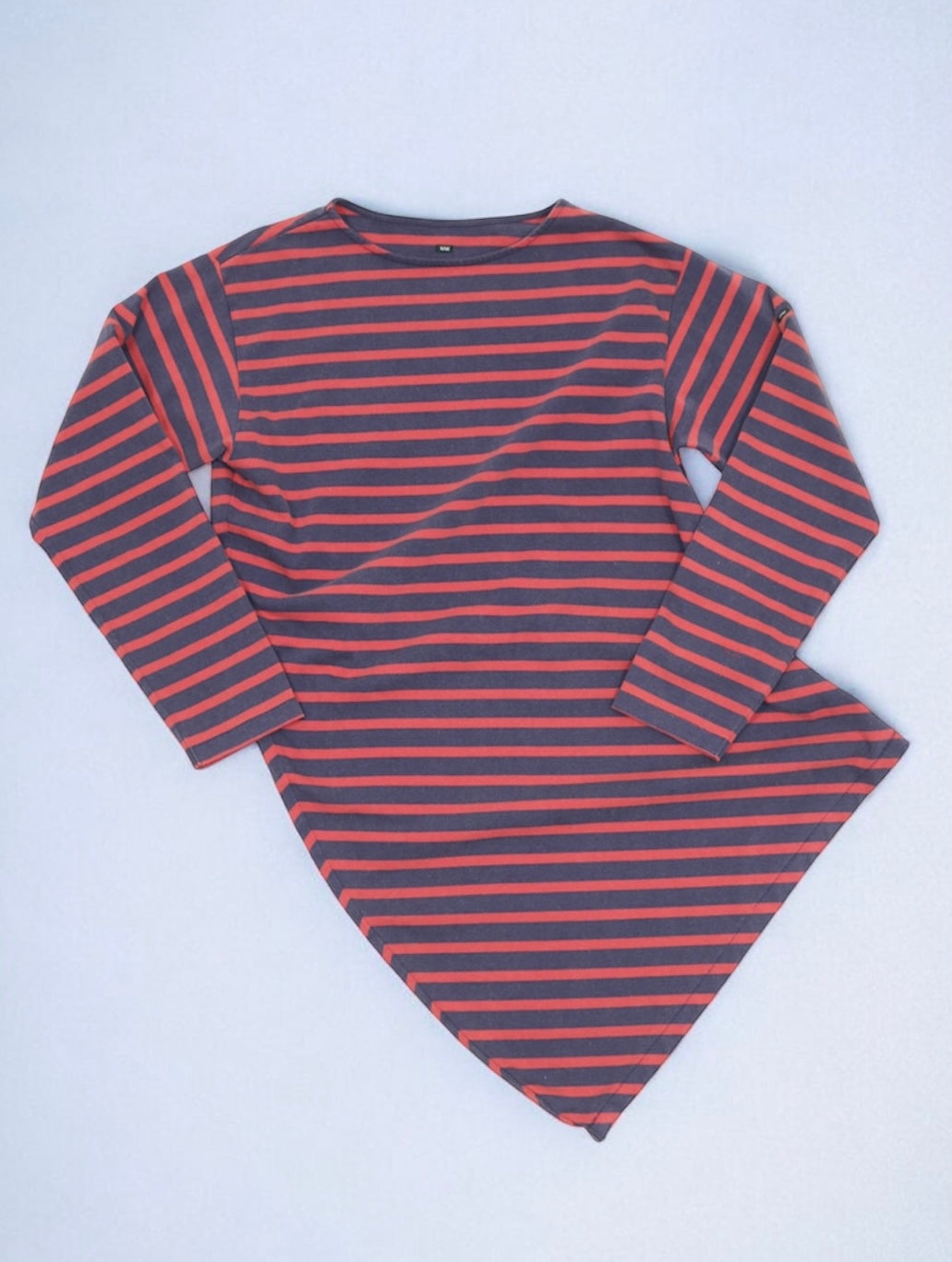 Banana Basque Shirts - Navy×Red