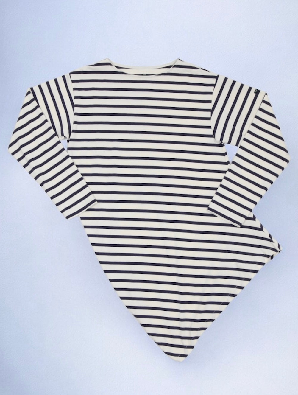 Banana Basque Shirts - White×Navy