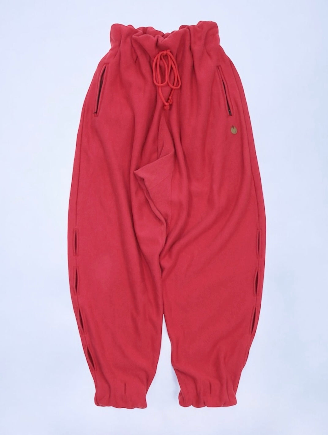 Accordion Breeze Sweat Pants - Red