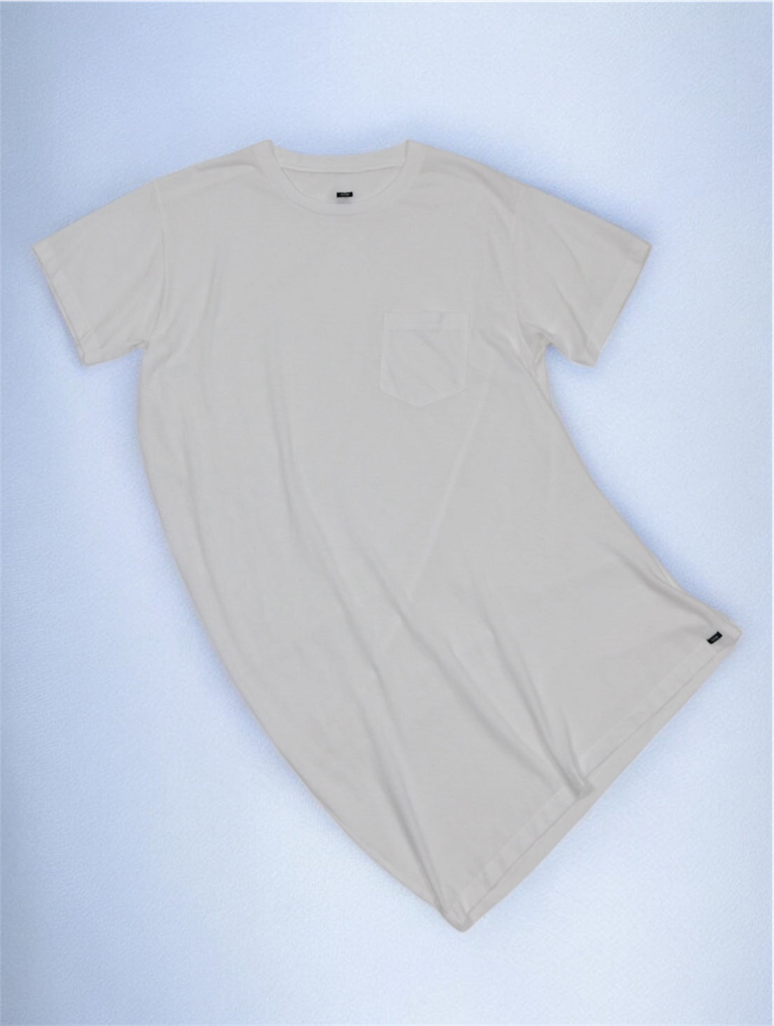 Banana Pocket Tee Solid - White