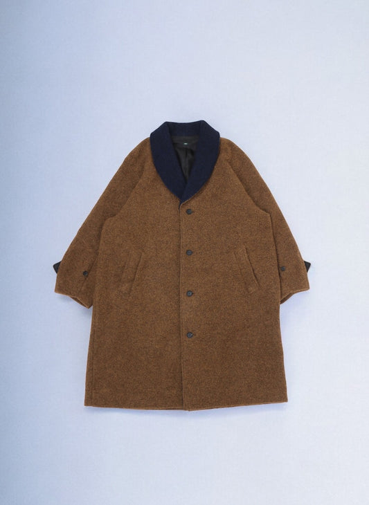 TRUMPET GANG COAT - BROWN